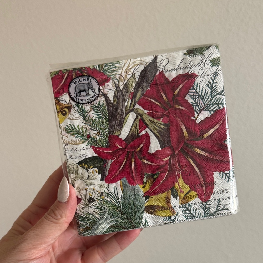 Michel Design Works Festive Christmas Napkins